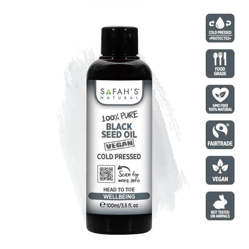 Safah's natural 100% Pure Black Cumin Seed Oil